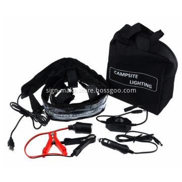 DCV/12V LED Camping Strip Lights Waterproof Outdoor